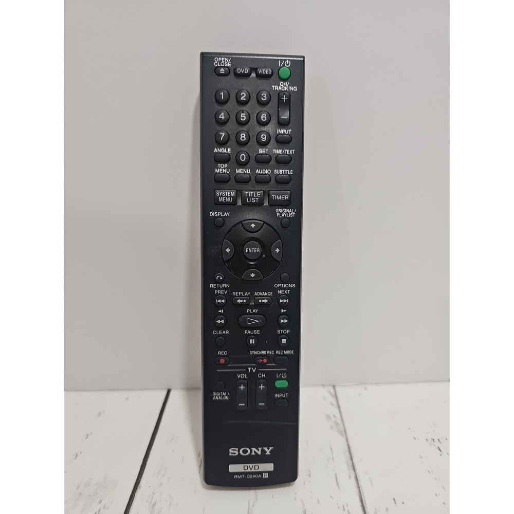 Sony RMT-V504A Video DVD Combo Player Remote Control